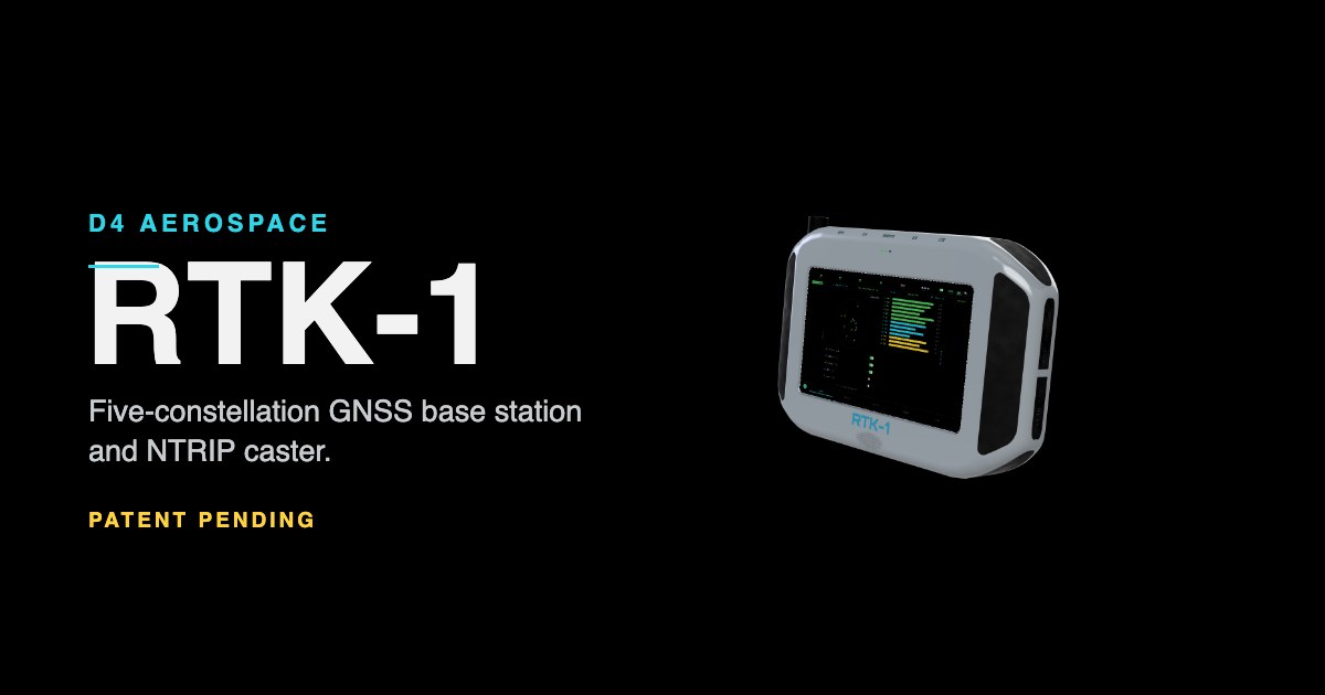 RTK-1 five-constellation GNSS base station and NTRIP caster